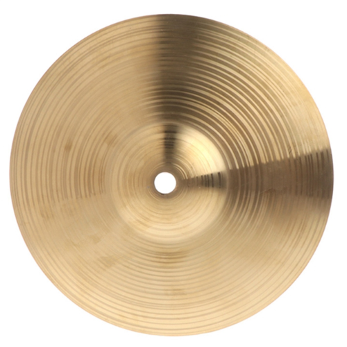 10 polegadas latão címbalo metal crash drum címbalos percussão instrumento musical para jogadores