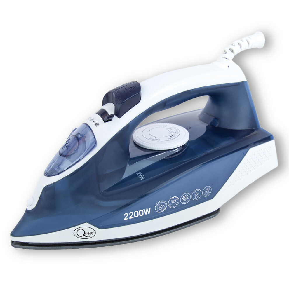 Quest 34140 Professional Steam Iron with Self Clean Function / 2200W