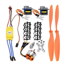2212 1400KV Motor + 30A ESC + SG90 Servo + 8060 Propellerset voor RC-vliegtuig Quadcopter Vastevleugelige helikoptervliegtuigen