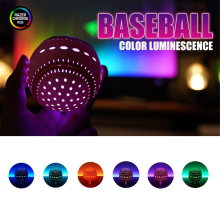 Light Up Baseball, 9 tuuman hohtava pesäpallo, yöheittoharjoittelu baseball perheen urheiluviihteeseen