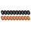 20 Pack Luggage Wheel Covers, Adhesive Silicone Suitcase Anti Fall-Off Protector for Single 1