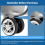 20 Pack Luggage Wheel Covers, Adhesive Silicone Suitcase Anti Fall-Off Protector for Single 5