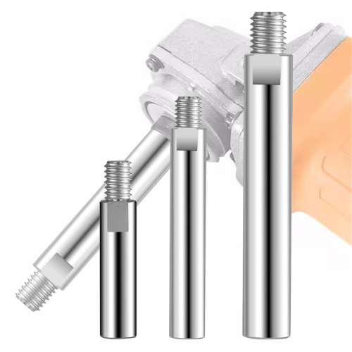 M14 Rosca Angular Esmerilhadeira Extensão Biela Extensor de Metal Eixo Conjunto Acessórios para Polidor Elétrico 2