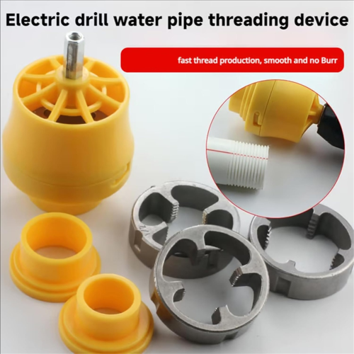 Pvc Thread Maker Tool, Electric Drill Water Pipe Threading Device 2