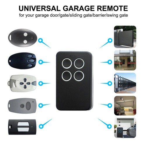 2 pezzi telecomando universale multifrequenza per cancello garage 2