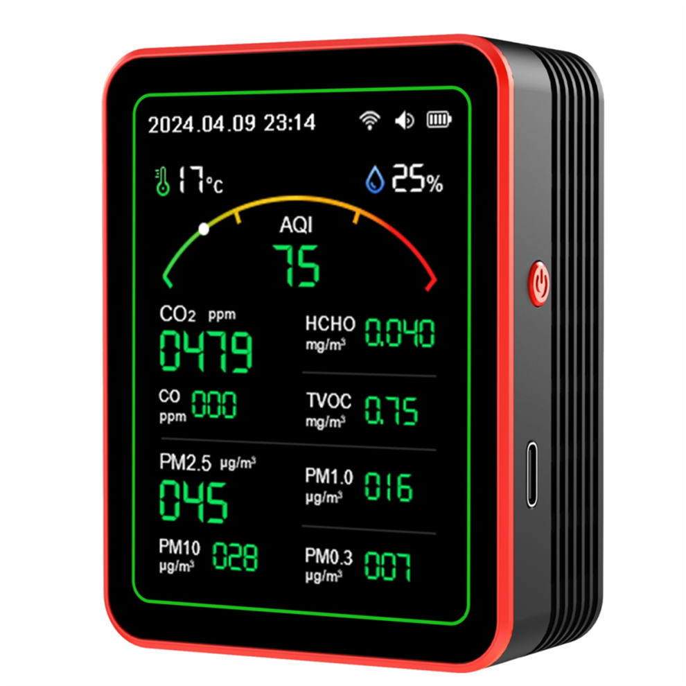 Merkkitã¶N 15 In 1 Air Quality Detector Portable Tvoc Hcho