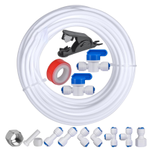 32.8ft Refrigerator Water Line Kit ,1/4inch OD Water Line Kit