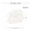 50Pcs Cake Slice Containers with Hinged Lid,Cake Carriers 2