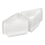 50Pcs Cake Slice Containers with Hinged Lid,Cake Carriers 1