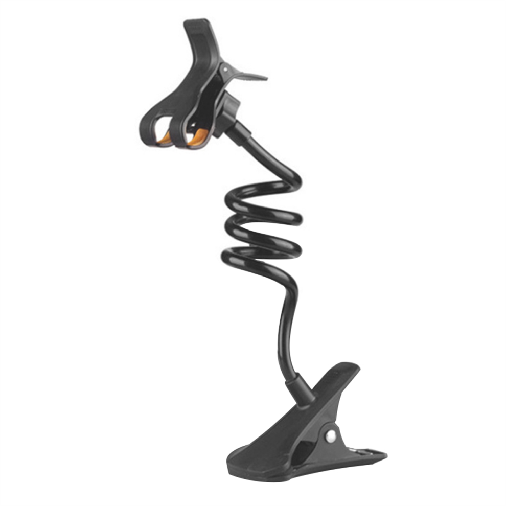 Mobile Phone Flexible Lazy Holder Adjustable Cell Clip Stand Black 4852214053411