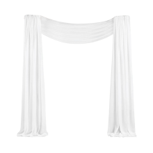 Bruiloftsboog Draperie Stof 29.5Inch x 19.6Ft voor Huwelijksceremonie