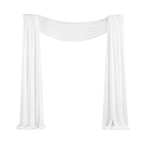 Tecido para drapeado de arco de casamento 29,5 polegadas x 19,6 pés para cerimônia de casamento