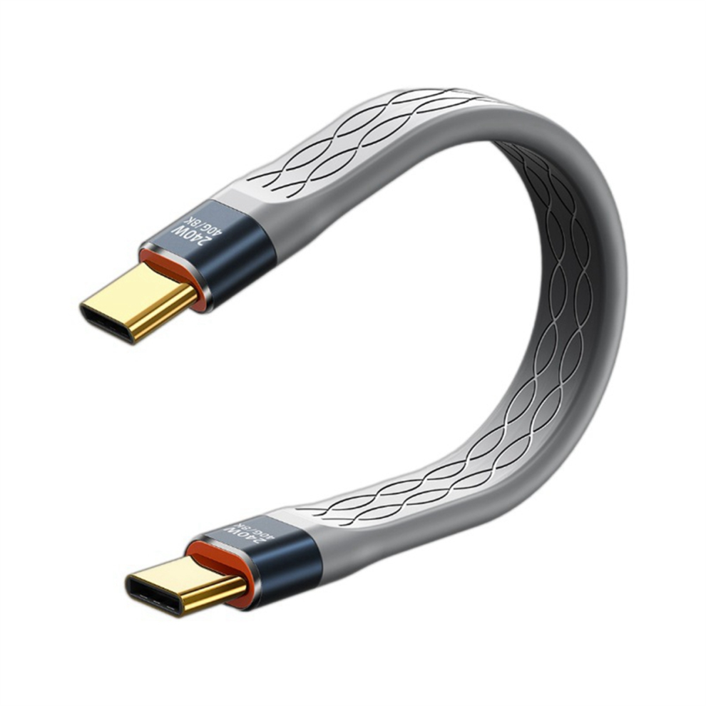 Usb4 Data Cable 40Gbps Usb C To Type C Short Cable Pd 240W 8K 60Hz 4852214056849