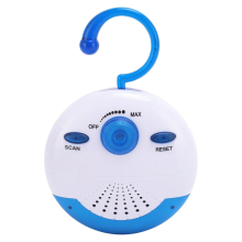 Waterdichte douche-radio, Mini draagbare FM-radio met ingebouwde luidspreker