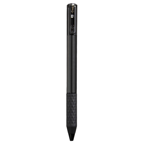 Geometric Metal Crinkle Pen Fidget, Black
