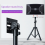 Rotatable 35mm Mount Tripod Pole DJ Speaker Stand Adapter Top Cap 2