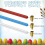 Slanting Fine Line Paint Pen Set 0,7/0,5/0,4mm Heavy Fine Brass Tip 6