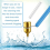 Slanting Fine Line Paint Pen Set 0,7/0,5/0,4mm Heavy Fine Brass Tip 7