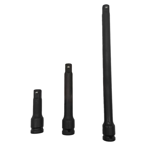 3Pcs 1/2-Inch Drive Impact Socket Extension Bar Set -V Steel Tools