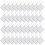 120Pcs Square Sublimation Keyring Blanks Set for DIY Keychain & Craft 1