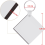 120Pcs Square Sublimation Keyring Blanks Set for DIY Keychain & Craft 3
