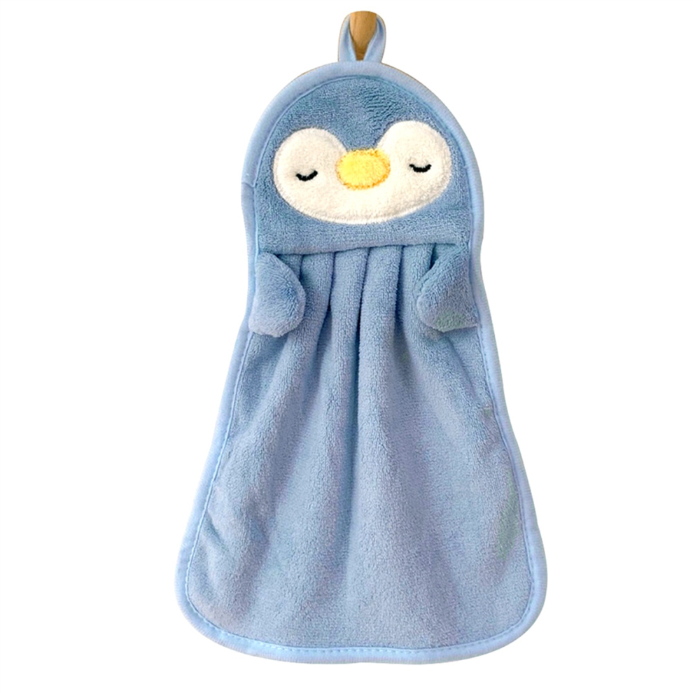 Hand Towel Hanging Absorbent Baby Hand Towel,Blue-image-OPC-PG9QTX9-NEW