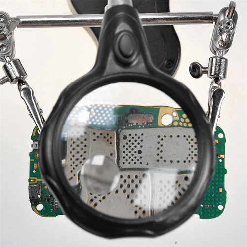 Soldering Table Bracket with Welding Glass Digital Tool with LED Lamp 1