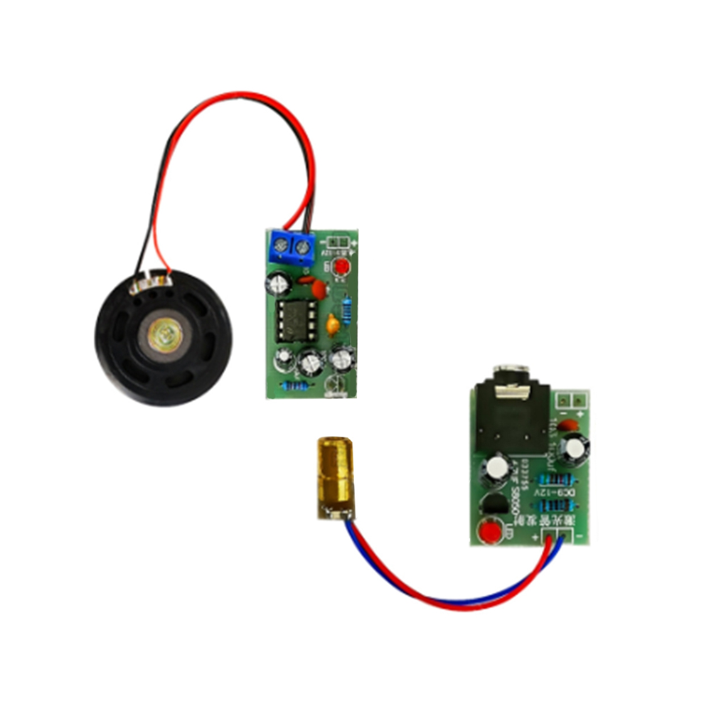 Kit de transmission audio sans fil laser DIY pour production électronique