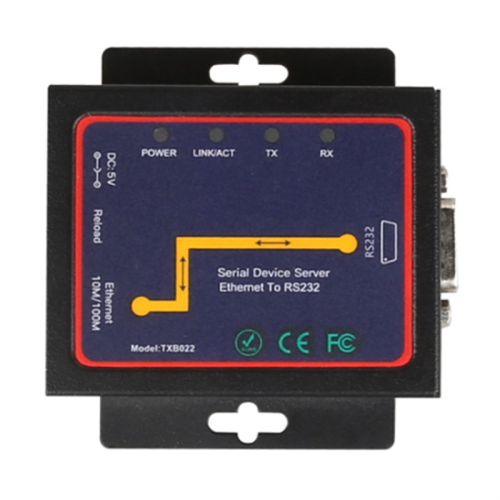 Convertitore seriale RS232 RS485 RS422 a Ethernet Modbus industriale