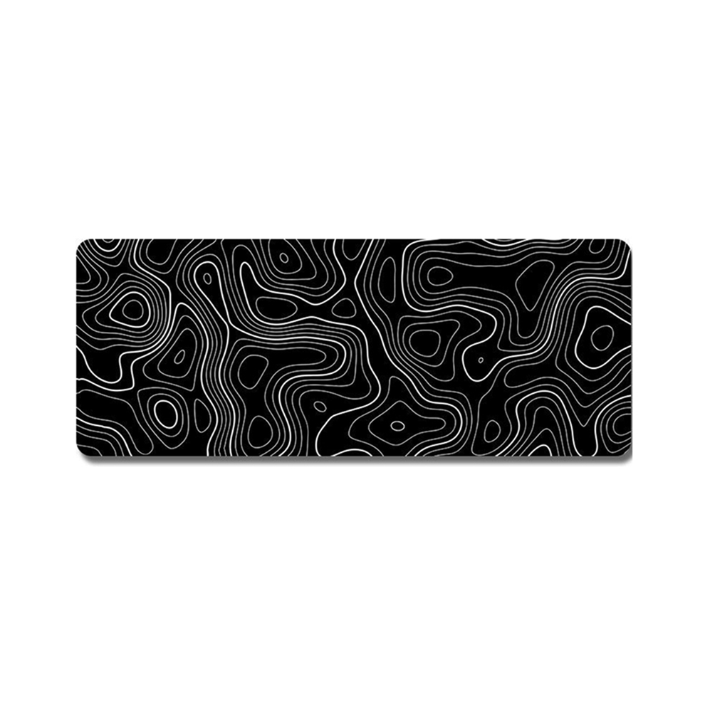 Topographic Contour Extended Big Mouse Pad Computer Mouse Mat 4852214070593