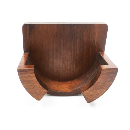 Coffee Portafilter 51MM-58MM Wall Rack Ξύλινη βάση φίλτρου καφέ
