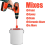 4Pack Resin Mixer Paddles,Epoxy Mixer Attachment for Drill 4