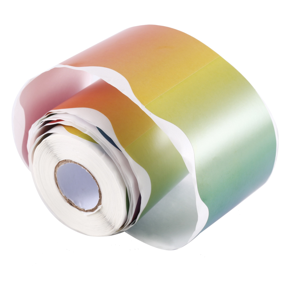 Pegatinas Para TablóN De Anuncios De ArcoíRis Con Borde Recto-image