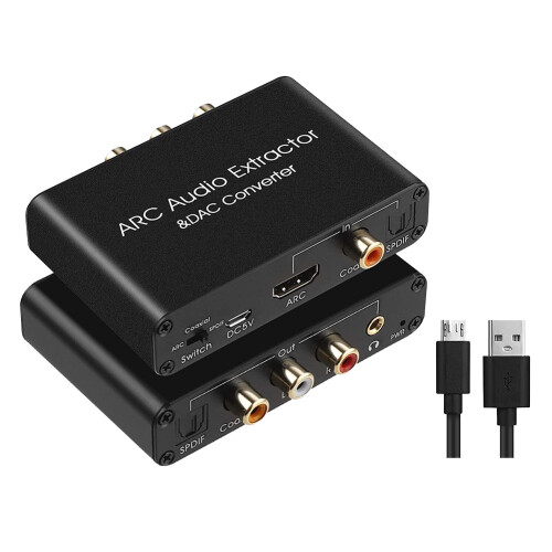Audio Converter ARC Audio Extractor -Compatible Optical