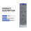 Remote Control XD250REM for Projector FD630U/FD630U-G 7