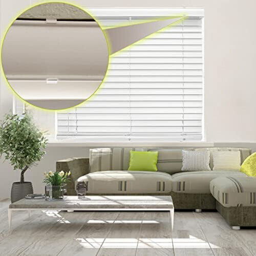 Clear Blind Clips 2 ιντσών για Valance, Hidden Valance Clips (12 Pieces) 1