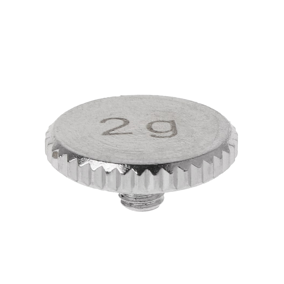 Headshell 2G Shell Weight Turntable Metal, Silver 4852214071606
