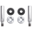Angle Grinder Extension Connecting Rod,M10 Thread Rotary Polisher 4