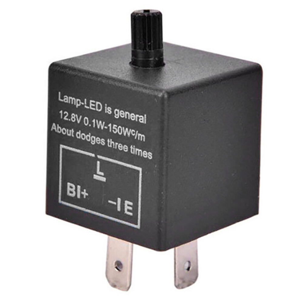 Electronic Led Adjustable Flasher Relay For Turn Signal Blinker Light 4852214078131
