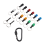 12Pieces Keychain Extension Bar Screwdriver Bit Holder Socket Adapter 3