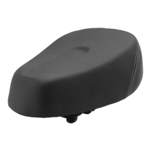 E-Bike Saddle Widen Four-Spring MTB Bike Saddles Soft Pad, Black