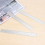 3 Pieces 8.4 Inches Metal Irregular Edges Ruler for Card Making Tools 5