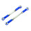 2Pcs Metal Adjustable Steering Linkage Servo Link Pull Rod,3 1