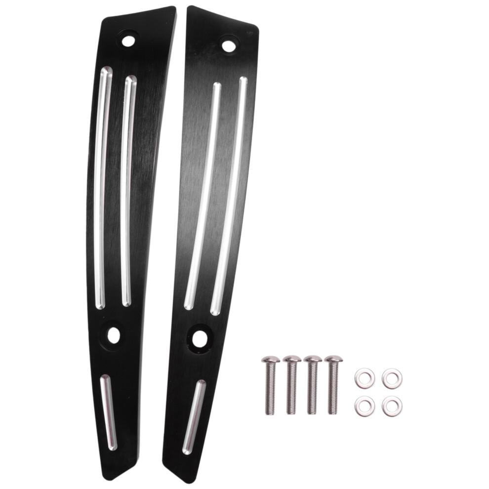 Split Windshield Side Trim For Touring Road Glide Fltr Black 4852214090249