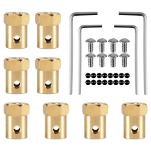 Adaptador hexagonal para cubo de rueda (8 piezas) para D12, C14, C24, B14, B24, B16, B36, MN, D90