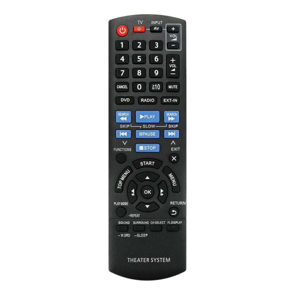 New Replacement Remote Control For Home Theater System 4852214095404