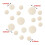 27Pcs Clarinet Instrument Replacement Kit, Include 10 Cork and 17 Pad 4