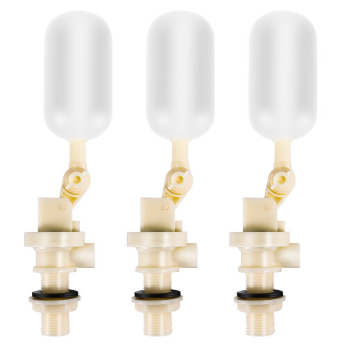 3 Pack Float Valve for Automatic Waterer Bowl Goat Water Supplies