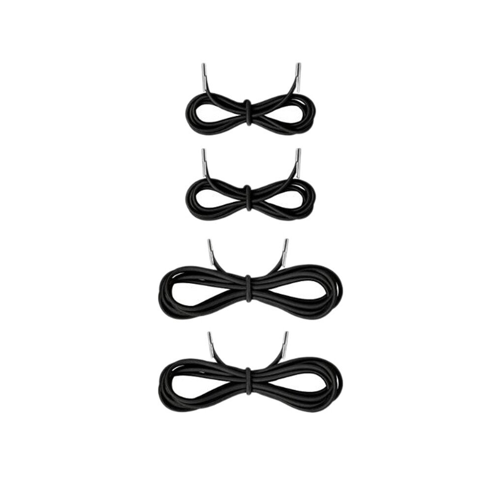Lot de 4 cordes pour chaise longue avec tendon de bœuf