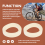 Joint d'étanchéité en mousse pour fourche de vélo, pour pièces Fox 5